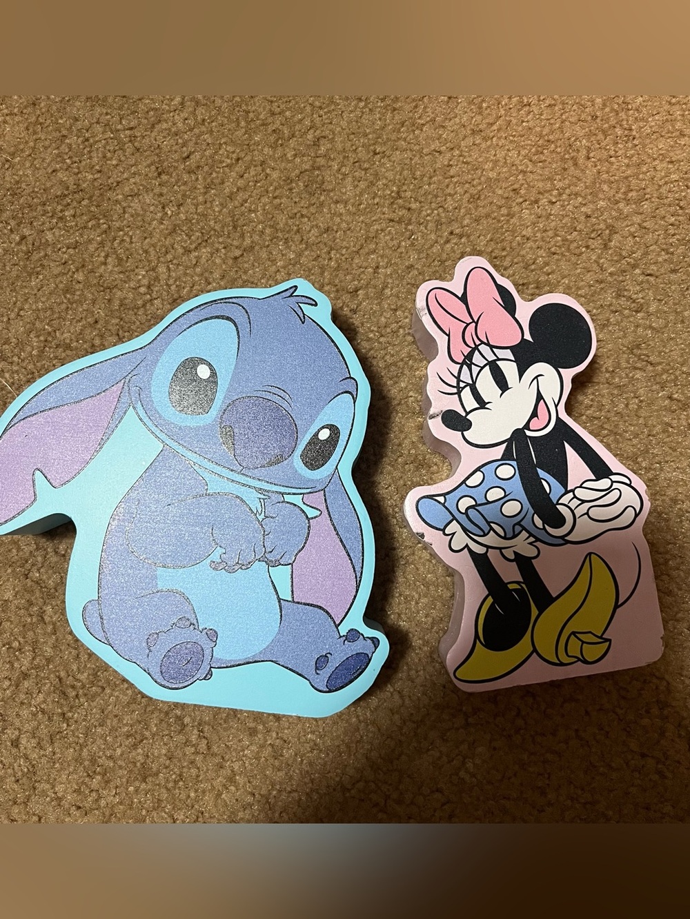 Minnie Mouse and Stitch Decor 🩵🩷